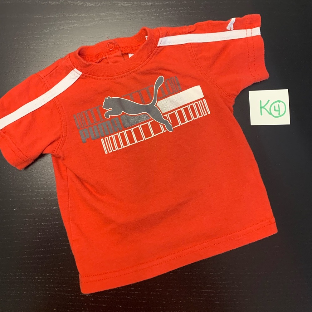⭐️2/$6.00⭐️ Puma 3-6m Tee Shirt